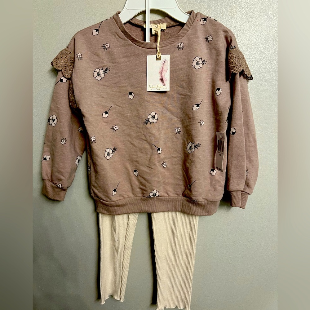 NWT Jessica Simpson Kids 2 piece set